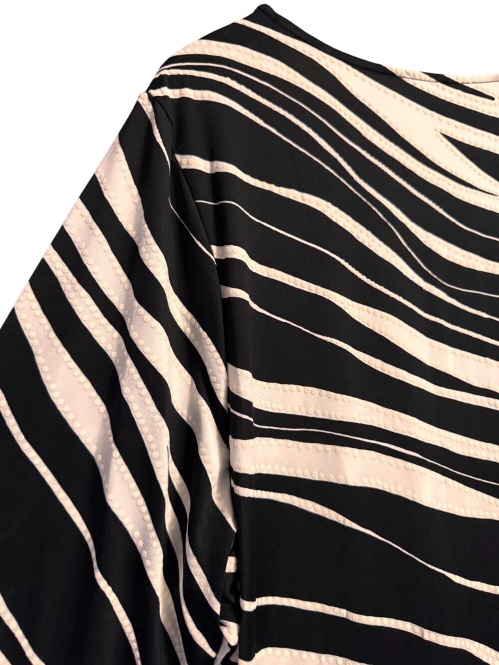 Ruby Rd Woman Top Zebra Print Tunic Style 2X 95% Polyester Stretch Design - Picture 13 of 14